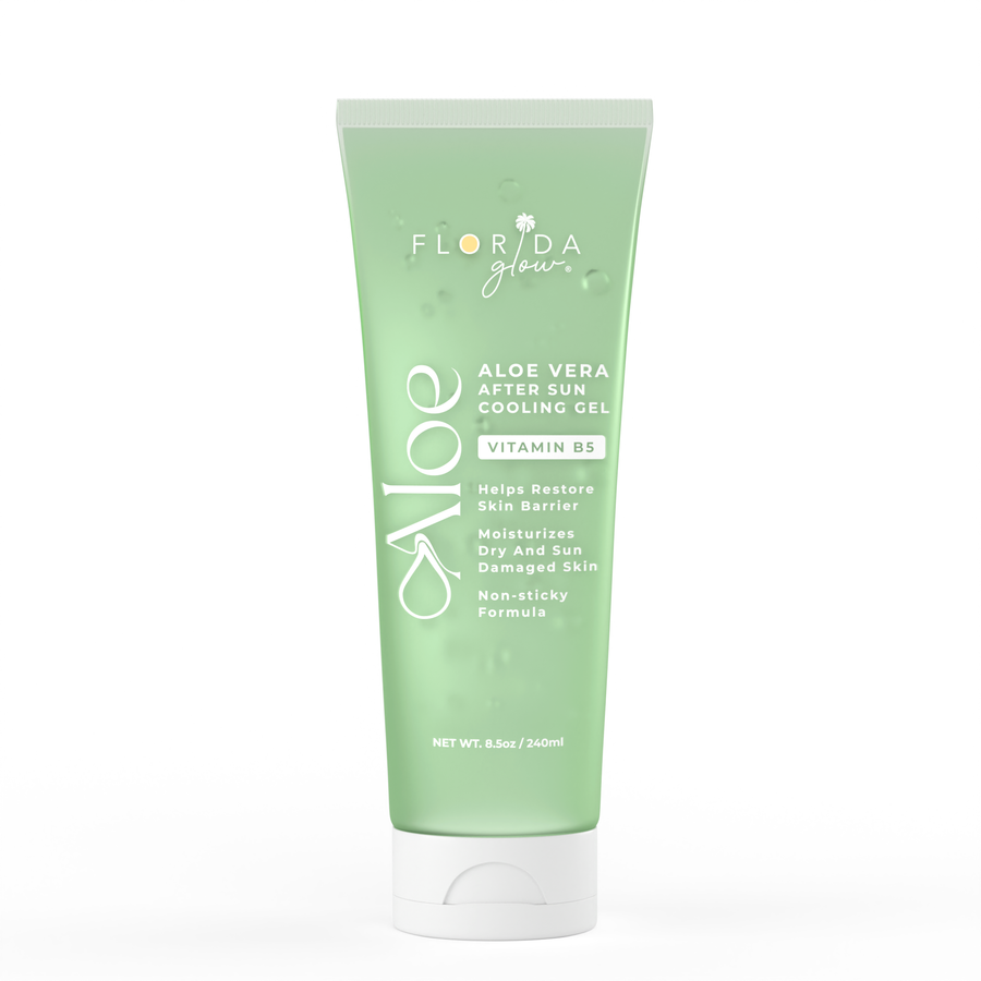 Aloe Vera After Sun Cooling Gel With Vitamin B5 Certified Organic