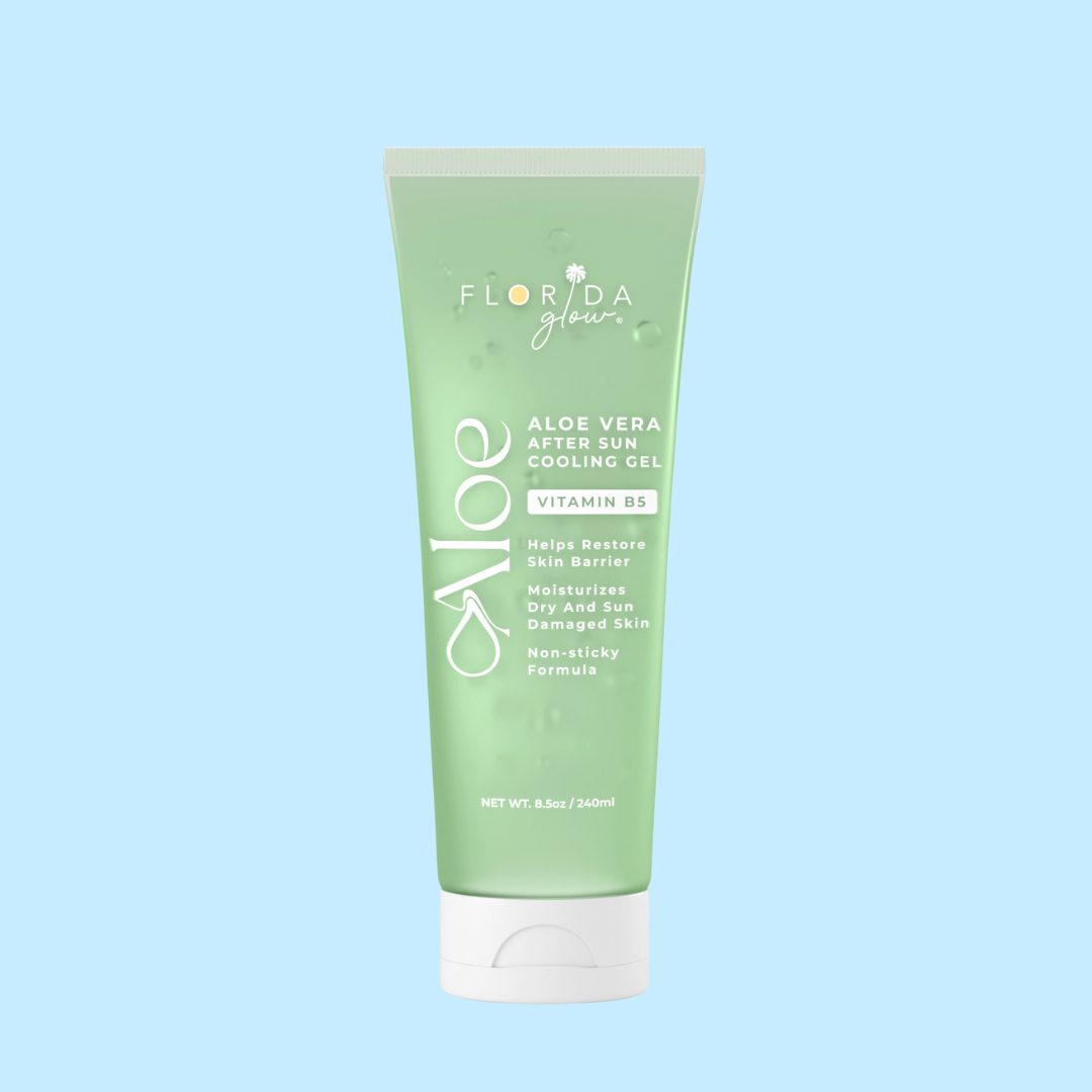 Aloe Vera After Sun Cooling Gel With Vitamin B5 - Certified Organic