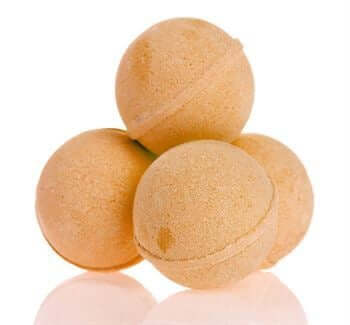 coconut mango bath bomb